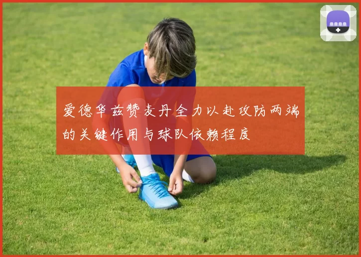 爱德华兹赞麦丹全力以赴攻防两端的关键作用与球队依赖程度